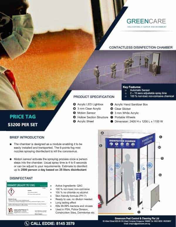 NEA-certified Disinfection Service in 